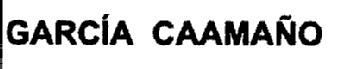 GARCIA CAAMAÑO