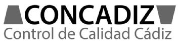 CONCADIZ CONTROL DE CALIDAD CADIZ