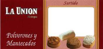 LA UNION ESTEPA POLVORONES Y MANTECADOS SURTIDO