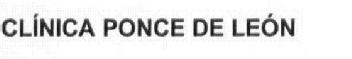 CLINICA PONCE DE LEON