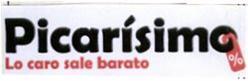 PICARISIMO LO CARO SALE BARATO