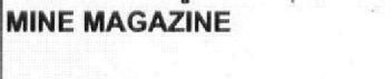MINE MAGAZINE