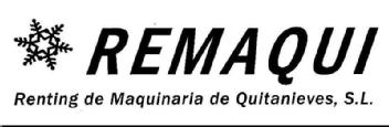REMAQUI RENTING DE MAQUINARIA DE QUITANIEVES, S.L