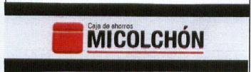 MICOLCHON CAJA DE AHORROS