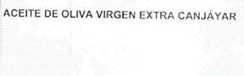 ACEITE DE OLIVA VIRGEN EXTRA CANJAYAR
