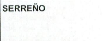 SERREÑO