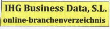 IHG BUSINESS DATA, S.L. ONLINE-BRANCHENVERZEICHNIS
