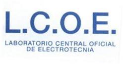 L.C.O.E. LABORATORIO CENTRAL OFICIAL DE ELECTROTECNIA