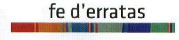 FE D'ERRATAS