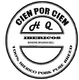 HQ ROYEME SPANISH DELI CIEN POR CIEN IBERICOS 100% IBERICO PORK PURE BREED