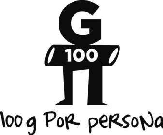 G 100 100 G POR PERSONA