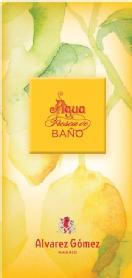 AGUA FRESCA DE BAÑO ALVAREZ GOMEZ MADRID