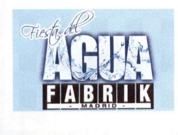 FIESTA DEL AGUA FABRIK MADRID