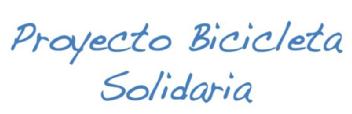 PROYECTO BICICLETA SOLIDARIA