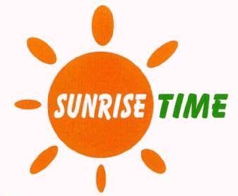 SUNRISE TIME
