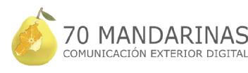 70 MANDARINAS COMUNICACION EXTERIOR DIGITAL