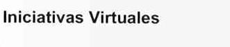 INICIATIVAS VIRTUALES