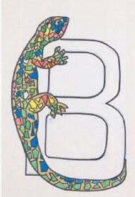 B