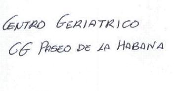 CENTRO GERIATRICO CG PASEO DE LA HABANA