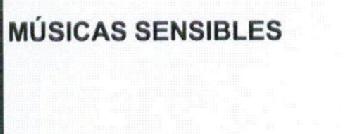 MUSICAS SENSIBLES