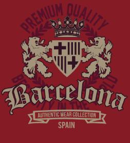 PREMIUM QUALITY BARCELONA AUTHENTIC WEAR COLLECTION SPAIN