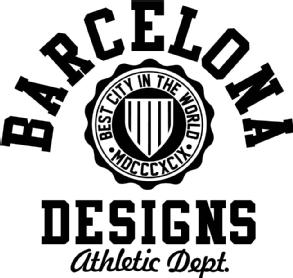 BARCELONA DESIGNS ATHLETIC DEPT. BEST CITY IN THE WORLD