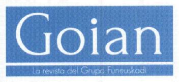 GOIAN LA REVISTA DEL GRUPO FUNEUSKADI