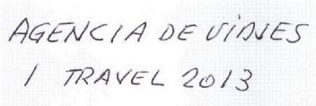 AGENCIA DE VIAJES I TRAVEL 2013