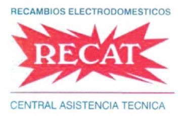 RECAMBIOS ELECTRODOMESTICOS RECAT CENTRAL ASISTENCIA TECNICA