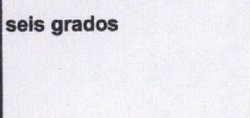 SEIS GRADOS