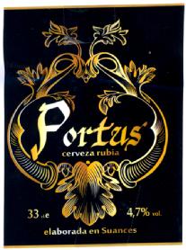 PORTUS CERVEZA RUBIA
