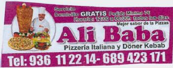 ALI BABA PIZZERIA ITALIANA Y DONER KEBAB
