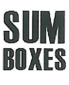 SUM BOXES