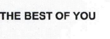 THE BEST OF YOU