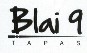 BLAI 9 TAPAS