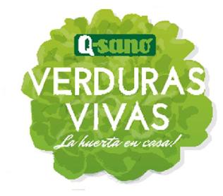 Q-SANO VERDURAS VIVAS LA HUERTA EN CASA!