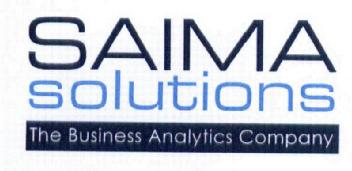SAIMA SOLUTIONS THE BUSINESS ANALYTICS COMPANY