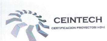 CEINTECH CERTIFICACION PROYECTOS I+D+I