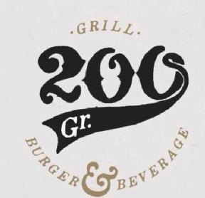 GRILL 200 GR. BURGER & BEVERAGE