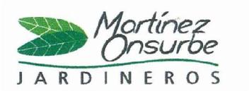 MARTINEZ ONSURBE JARDINEROS