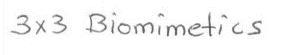 3X3 BIOMIMETICS