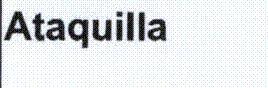 ATAQUILLA