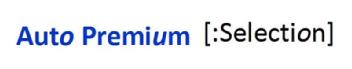 AUTO PREMIUM SELECTION