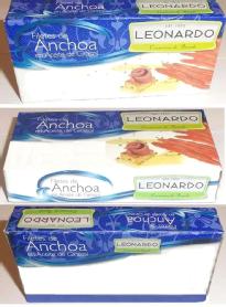 LEONARDO FILETES DE ANCHOA EN ACEITE DE GIRASOL