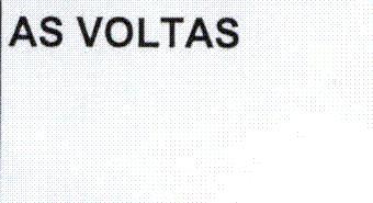 AS VOLTAS
