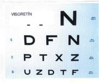 VISORETIN N D F N P T X Z U Z D T F