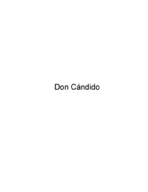 DON CANDIDO