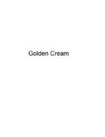 GOLDEN CREAM