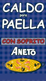 CALDO PARA PAELLA CON SOFRITO ANETO