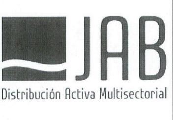 JAB DISTRIBUCION ACTIVA MULTISECTORIAL